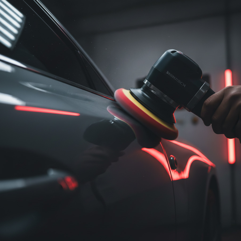 Smart Repair Lackaufbereitung bei kleinen Kratzern und Parkschäden im M+B Karosserie & Lack Center in Kranzberg bei Freising